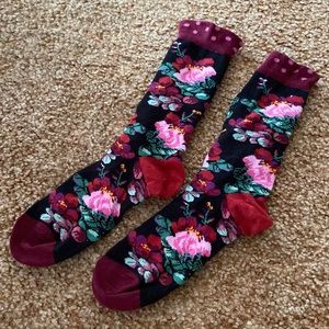 Floral High Socks